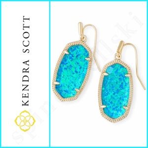 ❌SOLD❌ NWT KendraScott Turquoise Kyocera Opal Dani